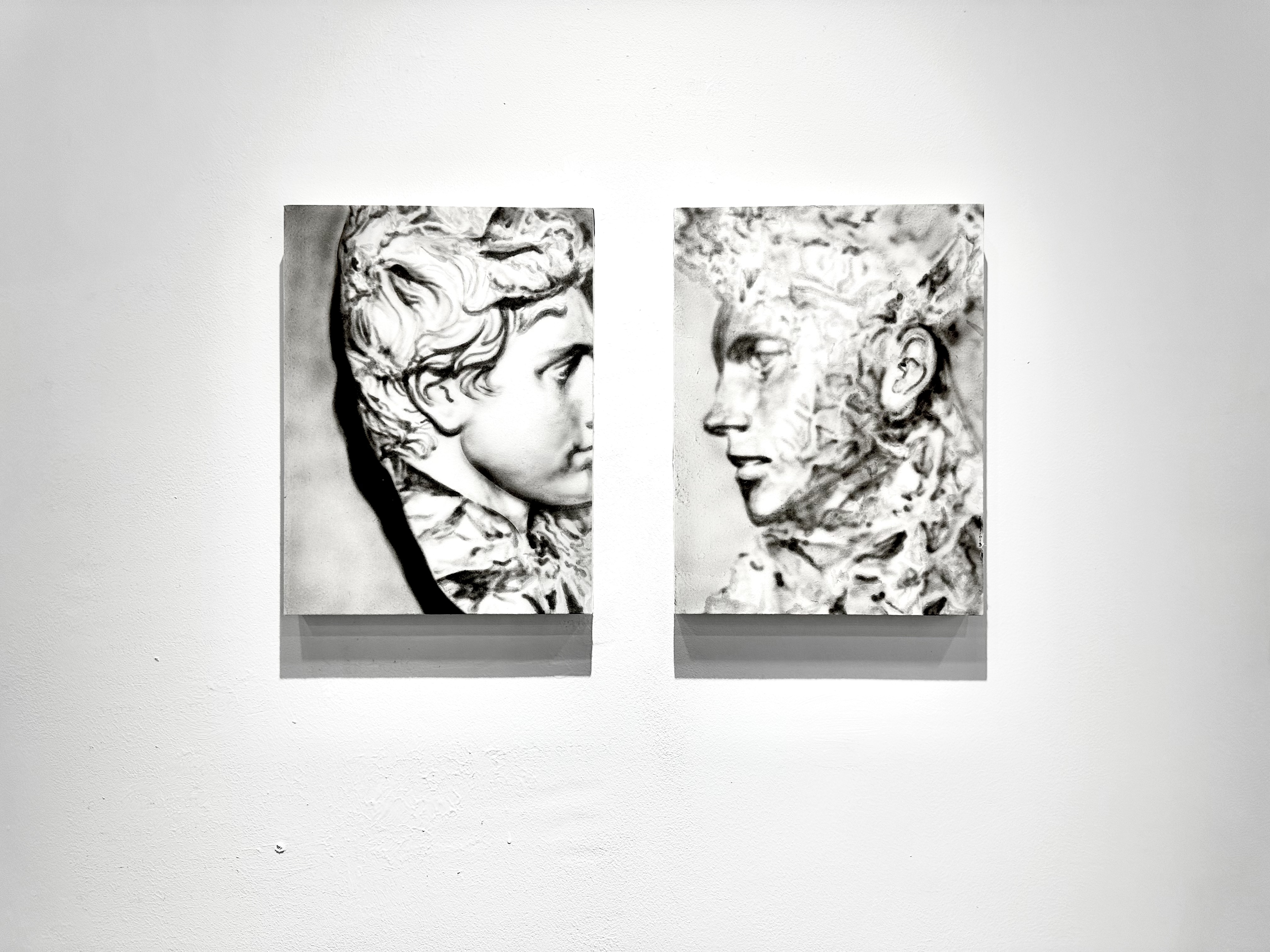 秦强：假水墨 展览现场 5 · 秦强 QIANG QIN · L Gallery