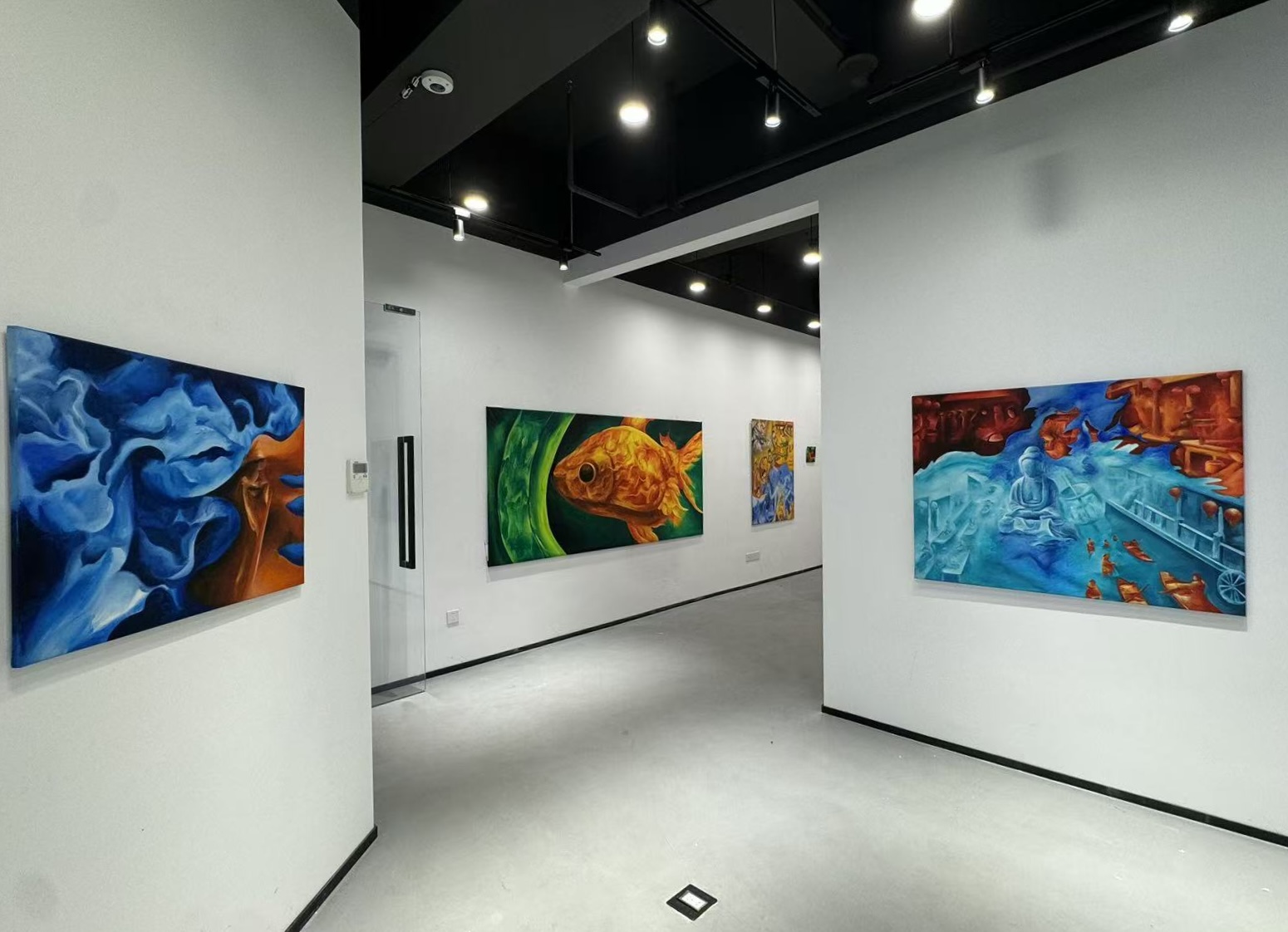 曲思诺：流动意识 展览现场 3 · L Gallery