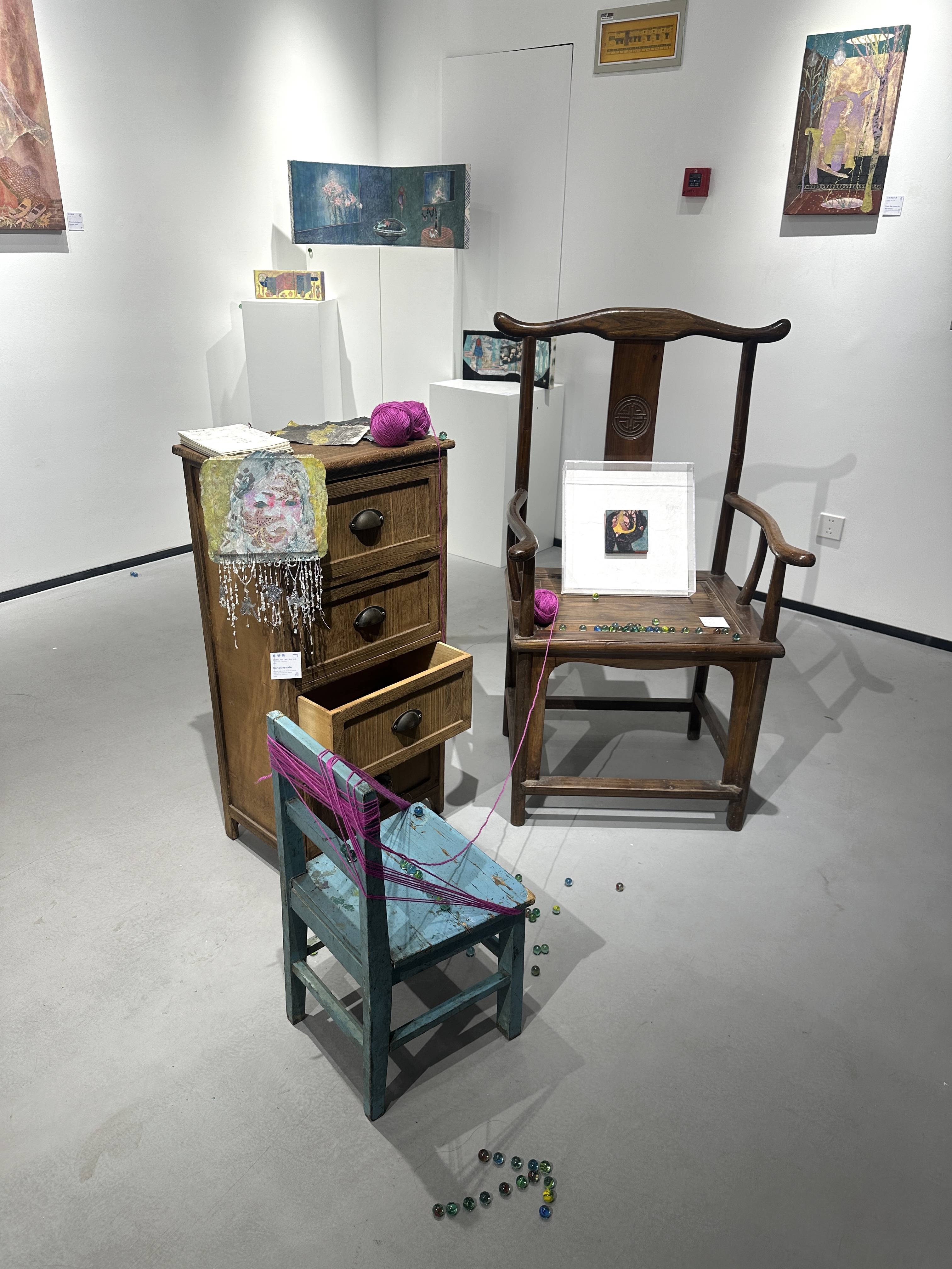 南歆媛：比天使微小一点 展览现场 4 · 南歆媛 XINYUAN NAN · L Gallery