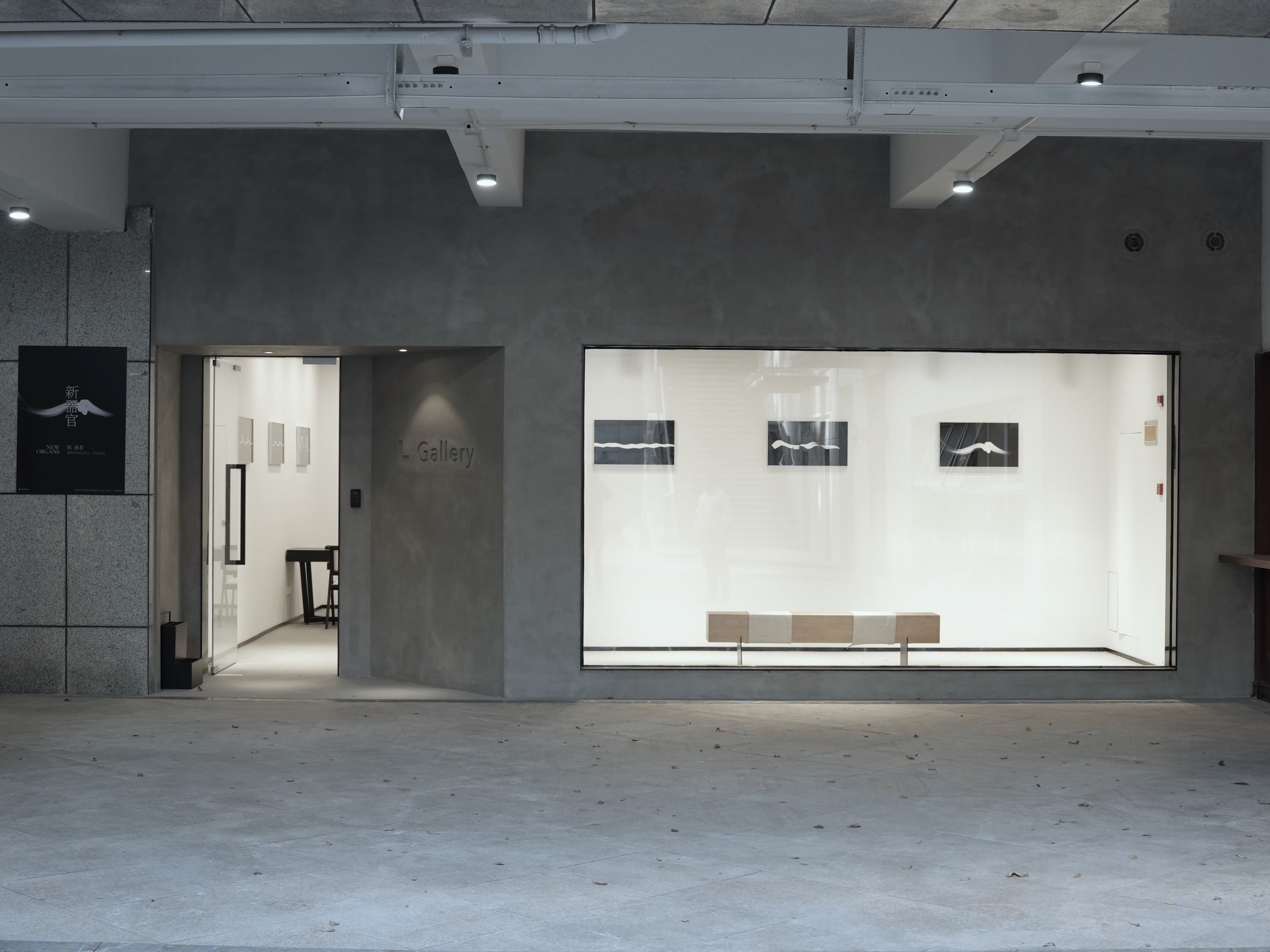 陈衡希：新器官 I 展览现场 1 · 陈衡希 Hengxi Chen · L Gallery