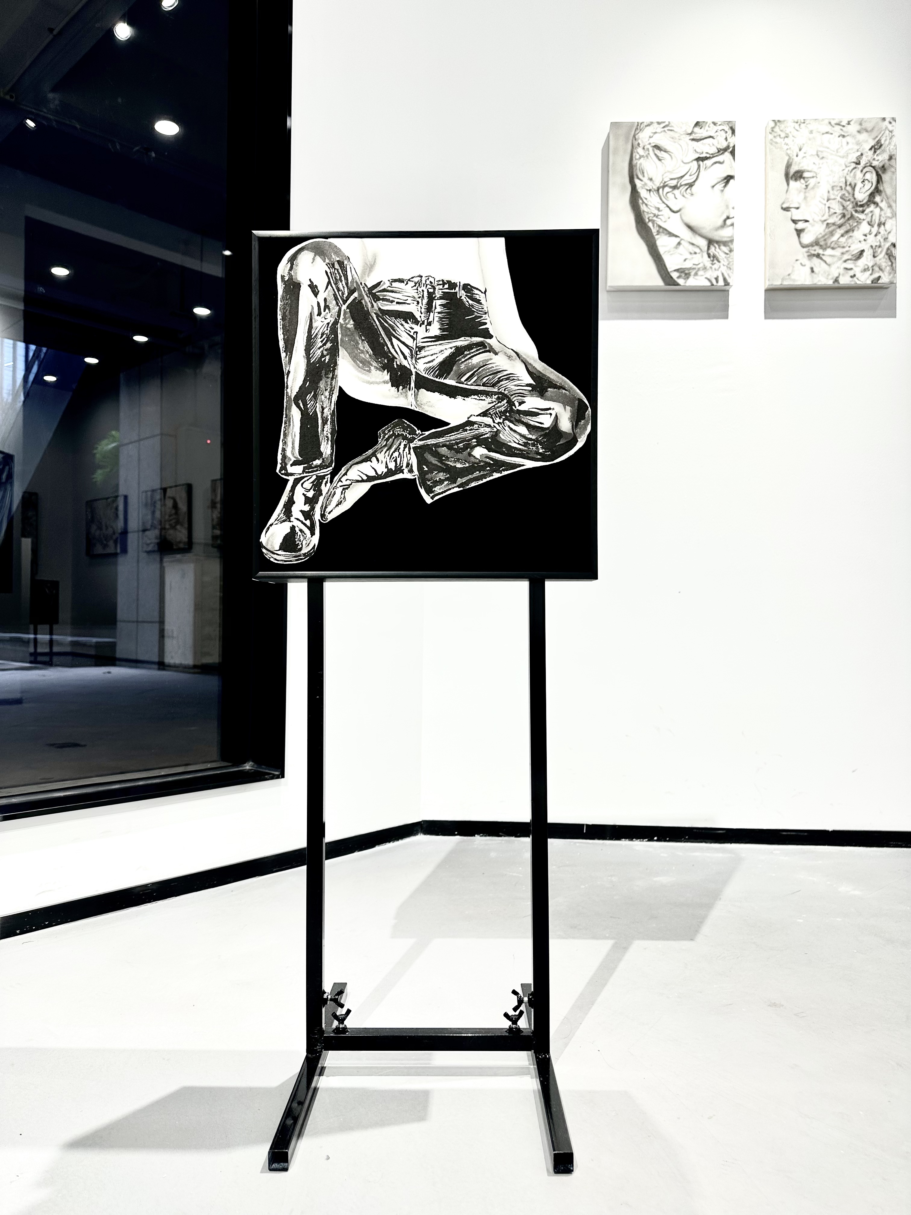秦强：假水墨 展览现场 3 · 秦强 QIANG QIN · L Gallery