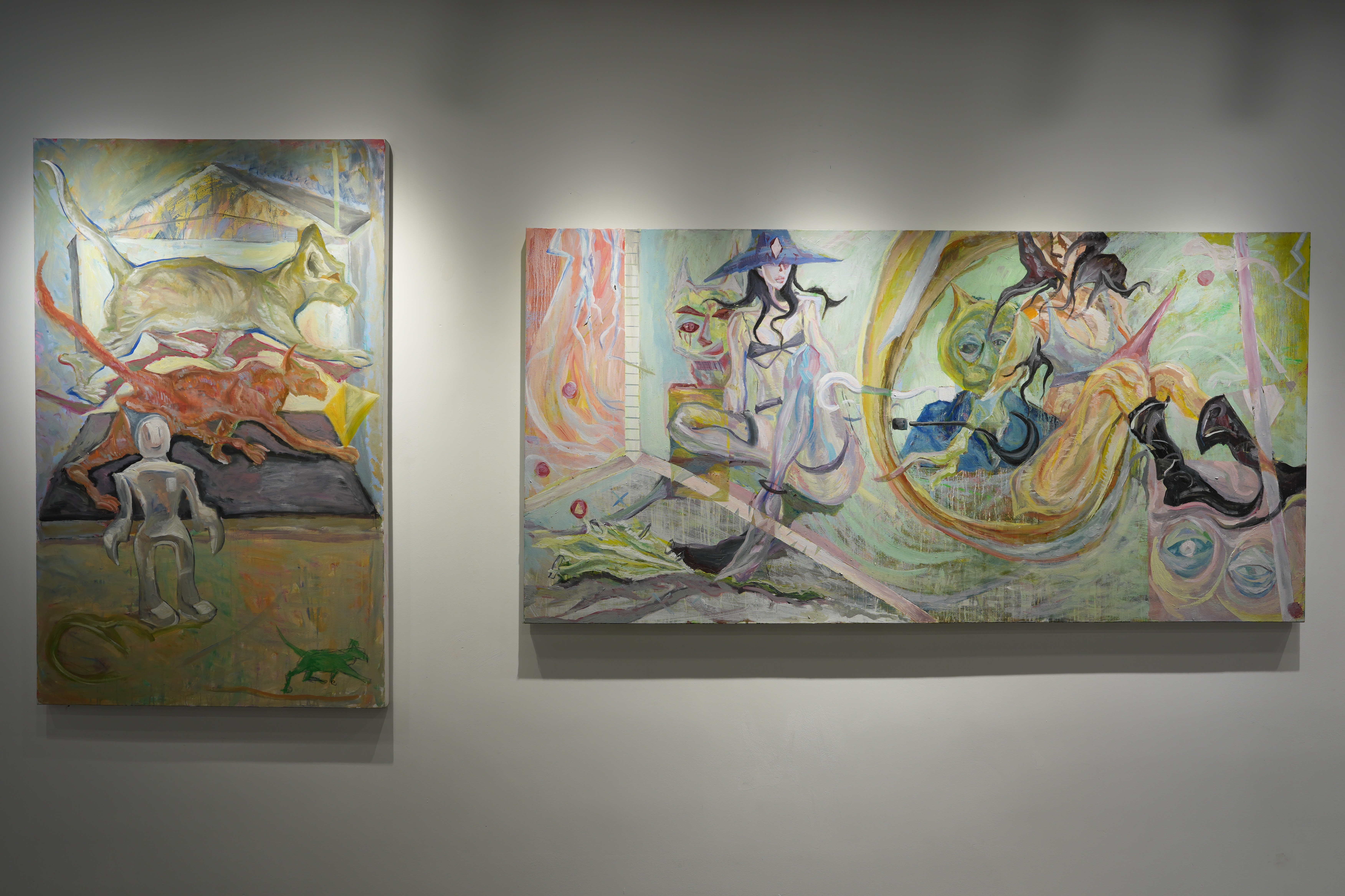 王赫：生存马戏 展览现场 4 · HE WANG · L Gallery