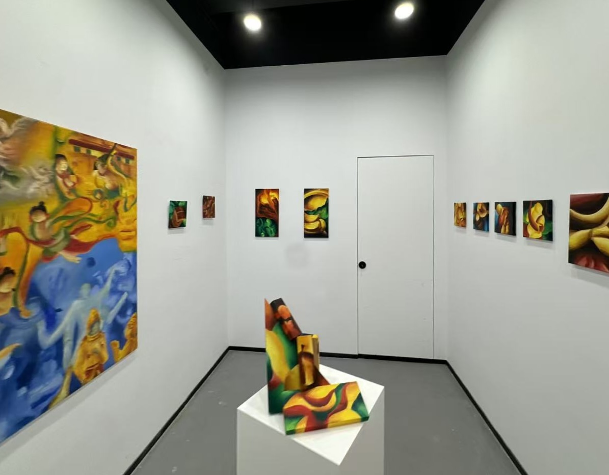 曲思诺：流动意识 展览现场 1 · L Gallery
