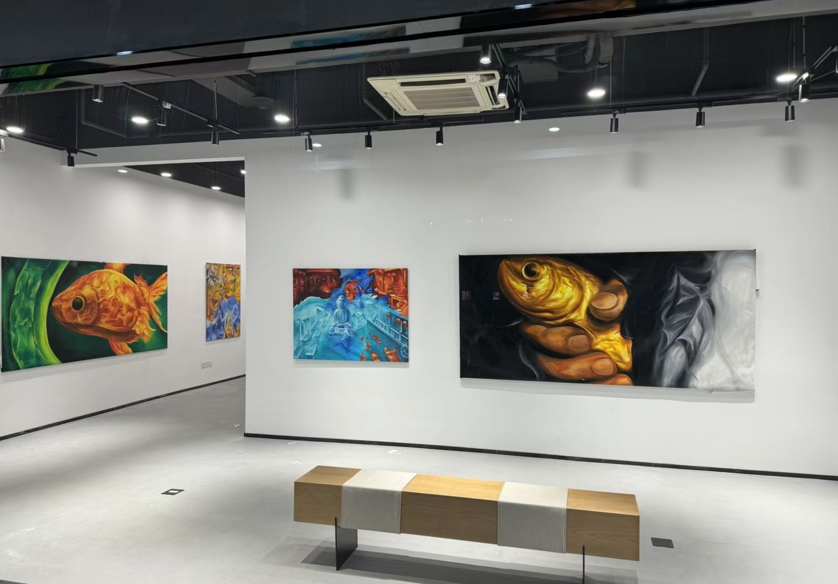 曲思诺：流动意识 展览现场 4 · L Gallery